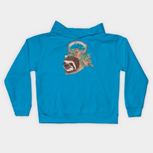 The Sloth Life Kids Hoodie